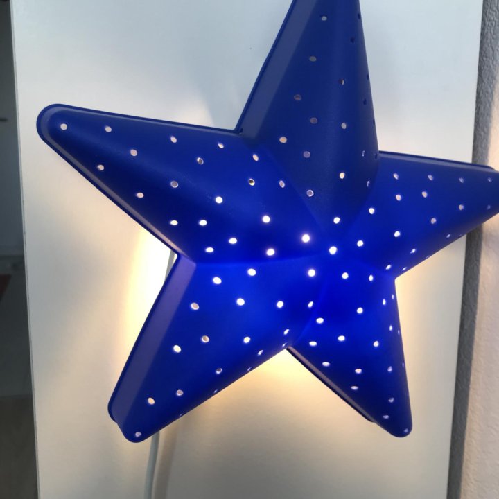 Светильник детский IKEA звезда