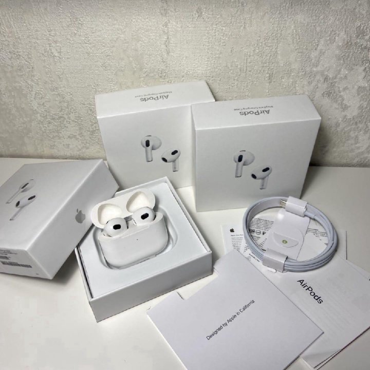 Баспроводные наушники AirPods 3