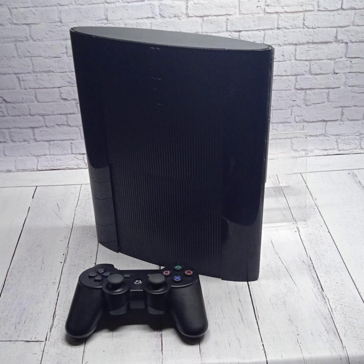 Sony ps3 super slim много игр