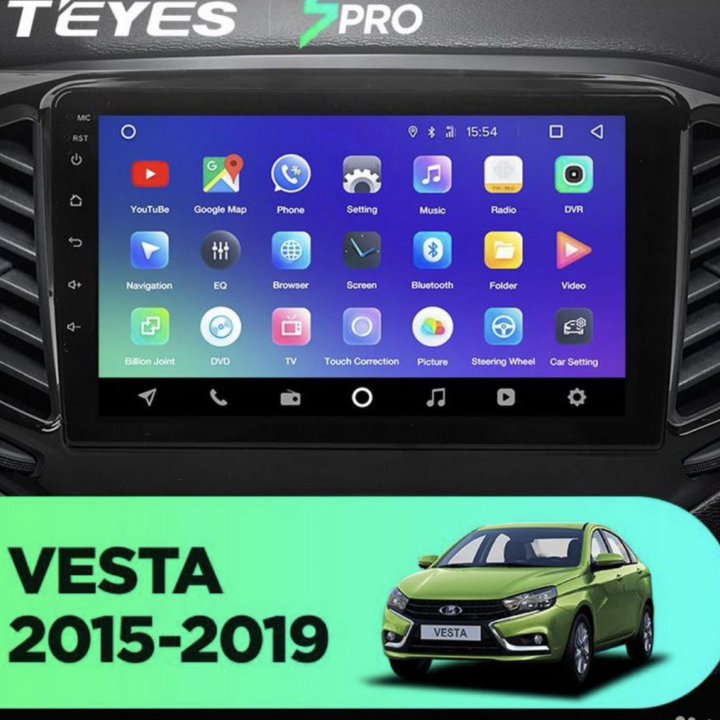 Штатная магнитола LADA Vesta CCL + Teyes 2GB+32Gb