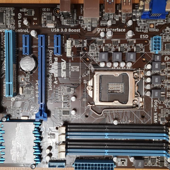 Asus P8B75-V сокет LGA1155