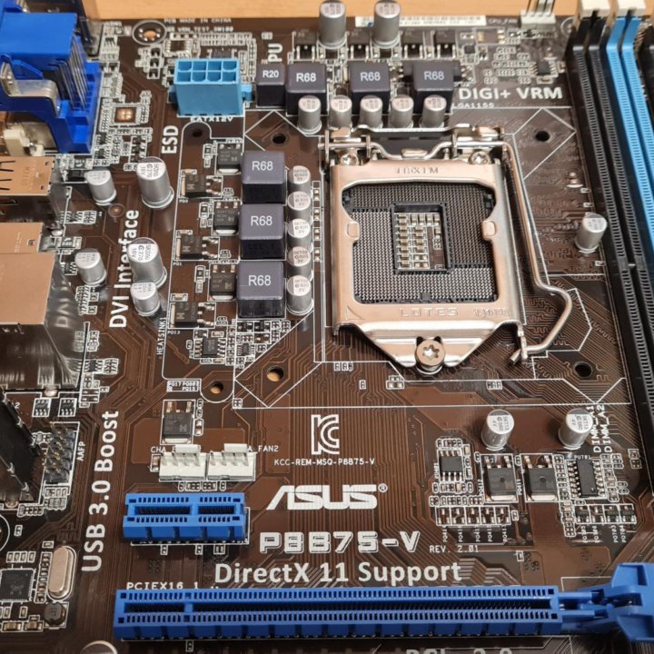 Asus P8B75-V сокет LGA1155