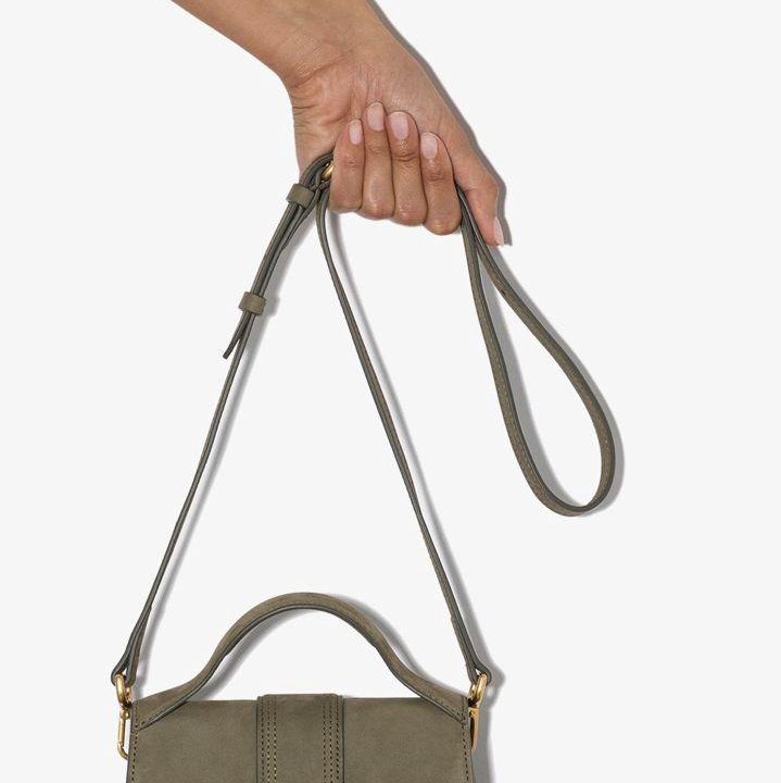 Сумка Jacquemus Le Bambino Mini Suede Shoulder Bag