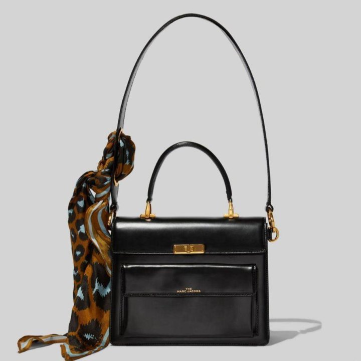 Сумка Marc Jacobs The Uptown Cow Leather Bag Black