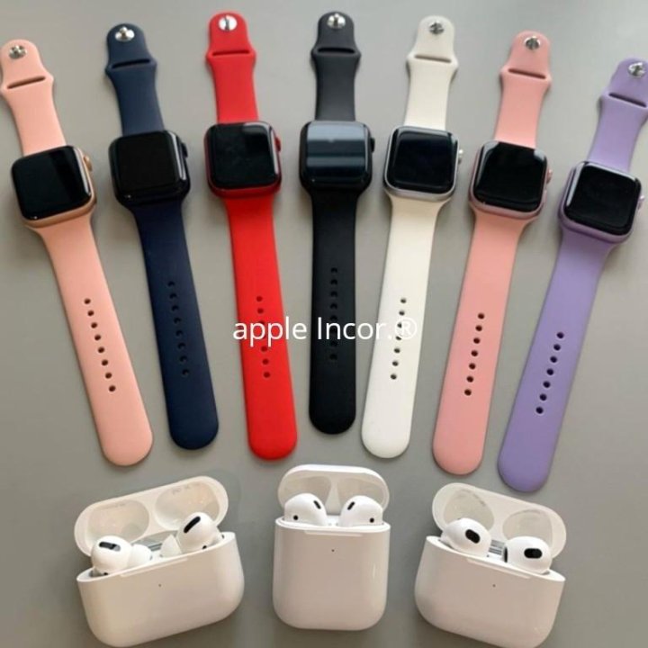 ????Apple Watch 7/AirPods Pro/2/3 Часы