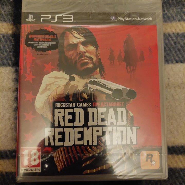 Запечатанный Red Dead Redemption PS3