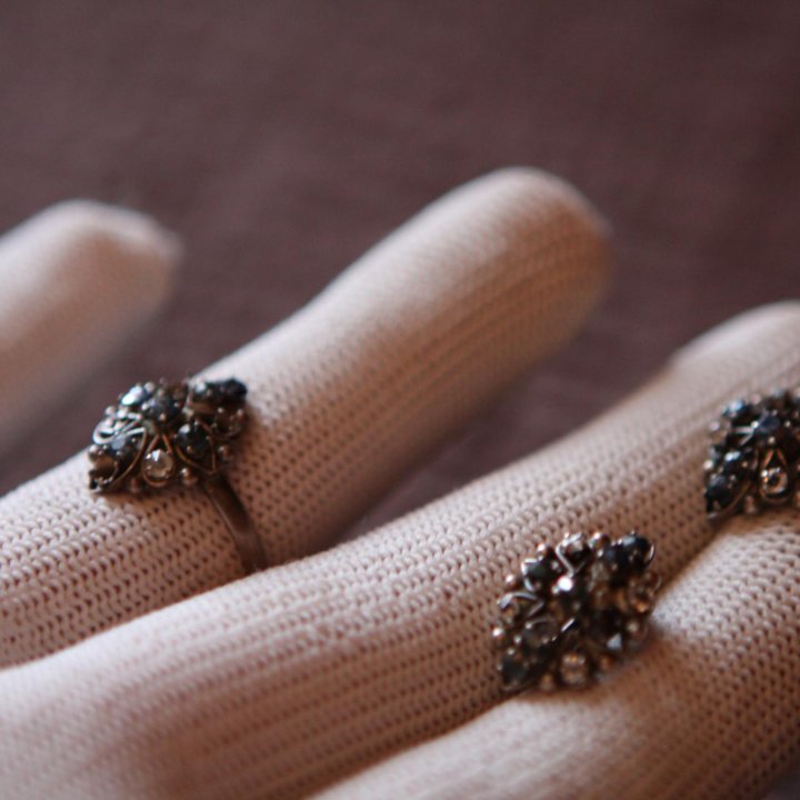 Винтажные серьги СССР