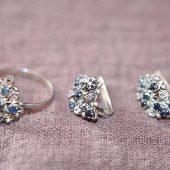 Винтажные серьги СССР