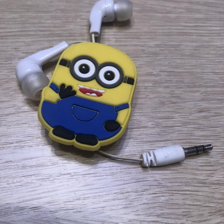 Minion наушники детские