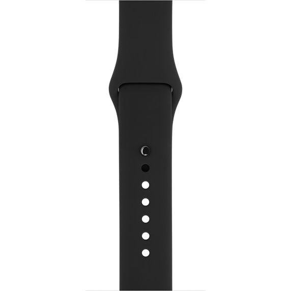 Ремешок для Apple Watch 42/44/45/49mm Sport Band Black