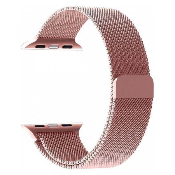 Ремешок для Apple Watch 42/44/45/49mm Milanese Loop Rose
