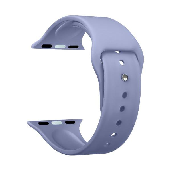 Ремешок Deppa Band Silicone для Apple Watch 42/44/45/49mm, силиконовый, лавандовый (арт.47135)