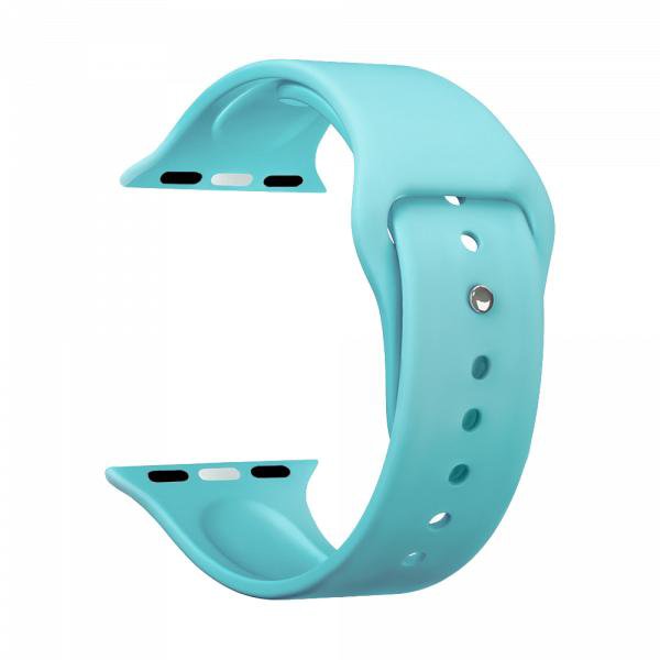 Ремешок Deppa Band Silicone для Apple Watch 42/44/45/49mm, силиконовый, мятный (арт.47134)