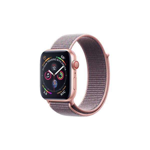 Ремешок из нейлона DF для Apple Watch 42/44/45/49mm Pink Gold