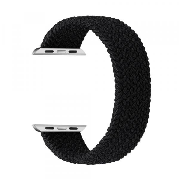 Ремешок Deppa Band Mono для Apple Watch 38/40/41mm, нейлоновый, черный (арт.48107)