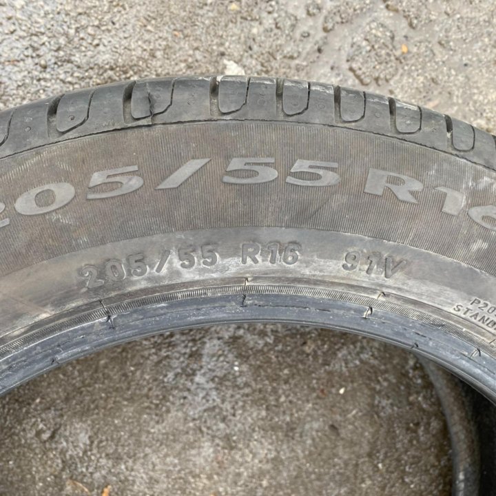 1шт. 205/55/16 PIRELLI ЛЕТО