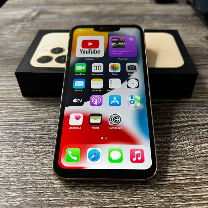 iPhone 13 Pro 256гб реплика золотой цвет