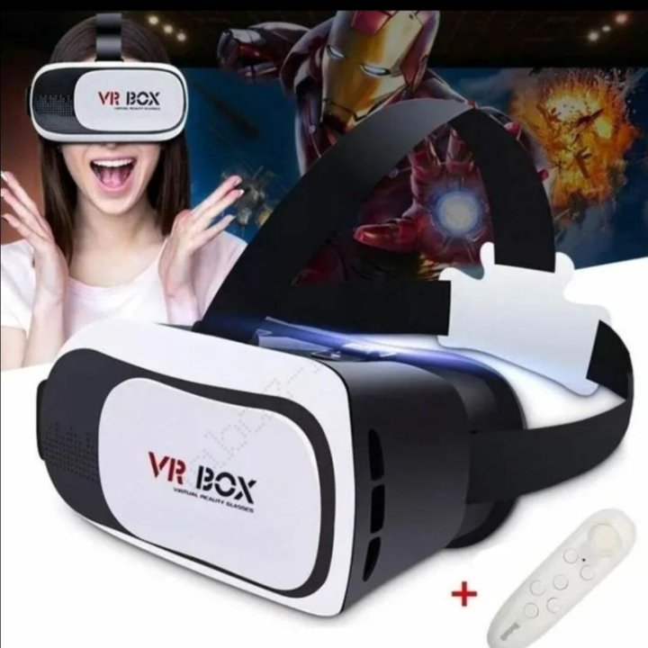 Очки виртуальной реальности VR Box c пультом.