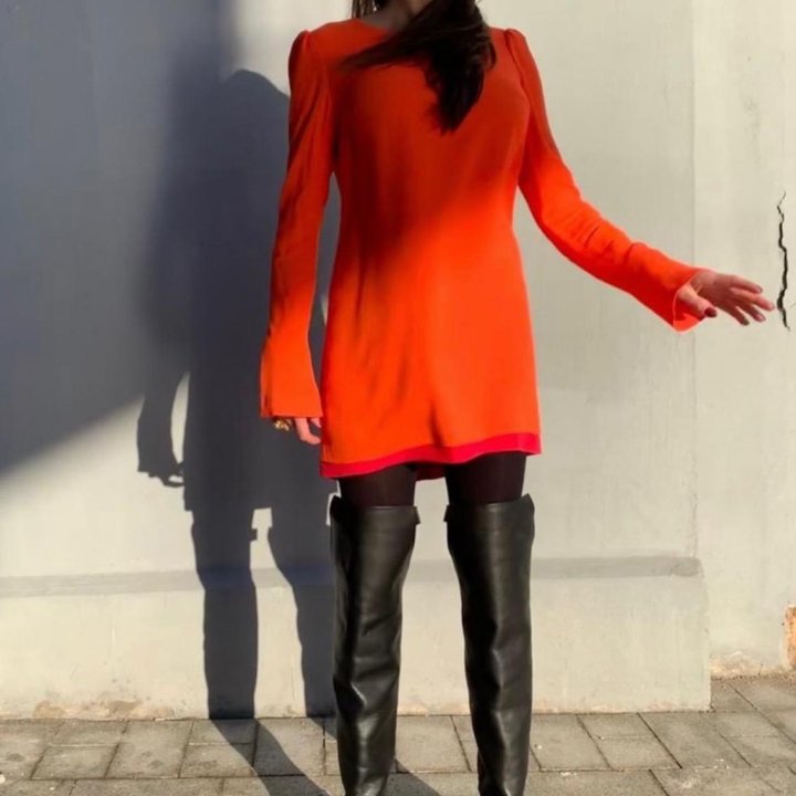 Сапоги кожаные