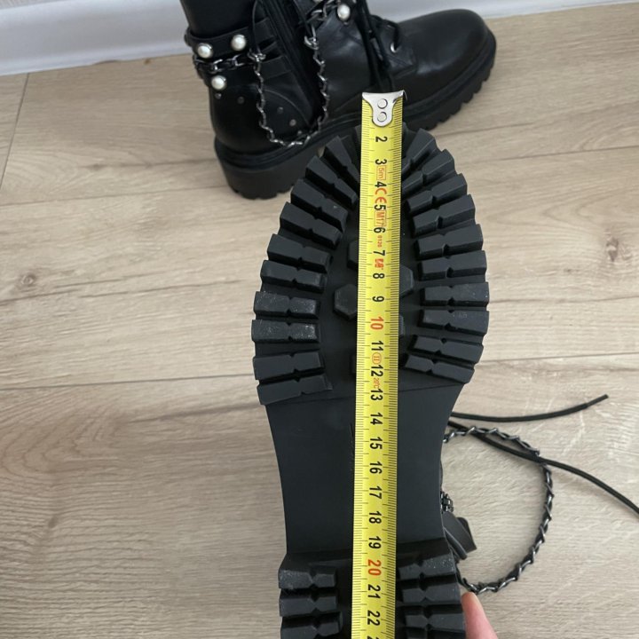 Ботинки кожа