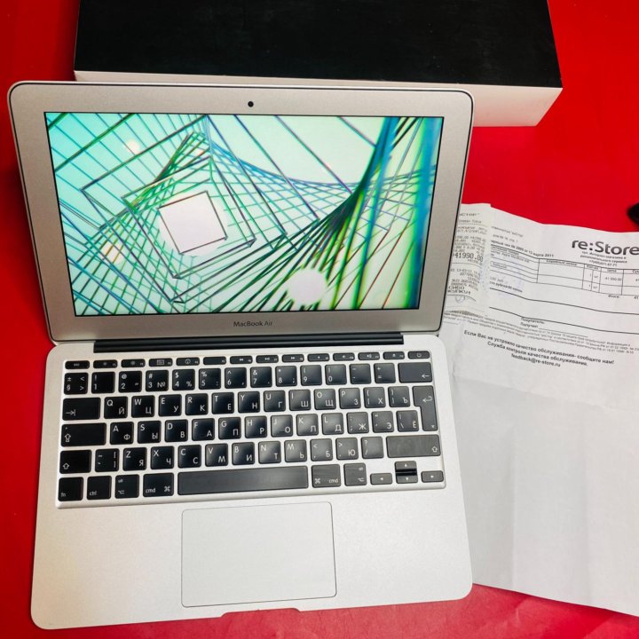 MacBook Air 11 2011 чек коробка