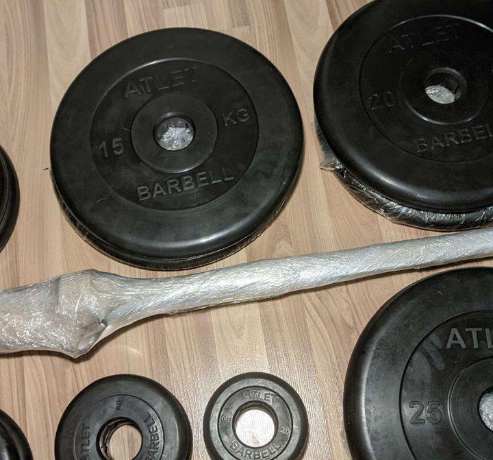 ????️‍♂️ Штанга 180кг Олимпийский гриф MB Barbell ????