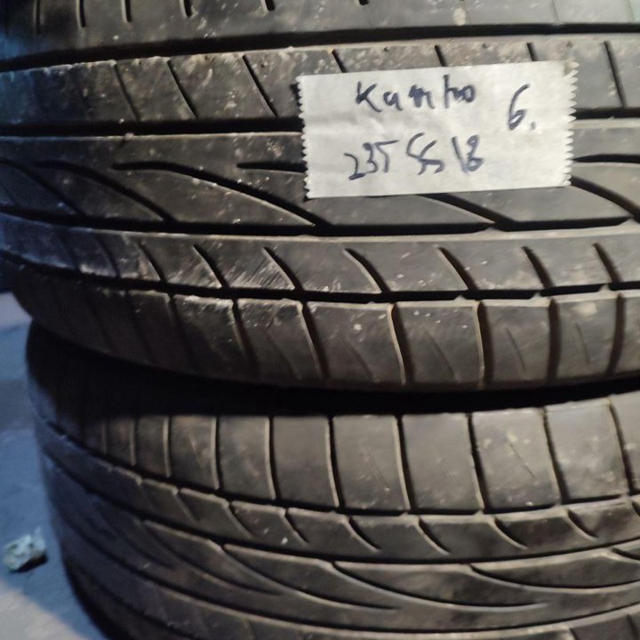 Пара Kumho 235 55 R18 r/6fhjn