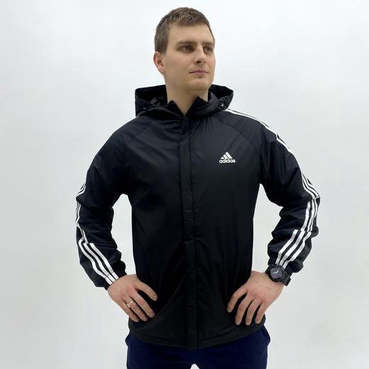 Новая ветровка Adidas черная