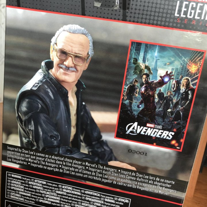 Фигурка Стэн Ли, Stan Lee, Marvel Legends