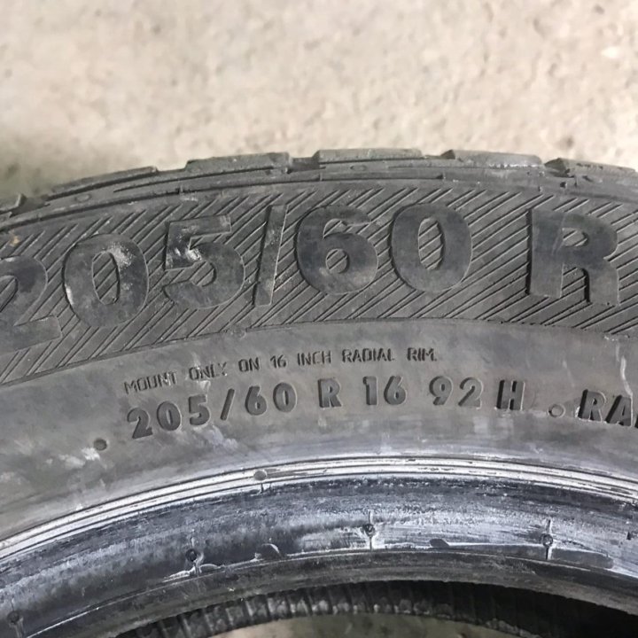 205/60R16 Barum Bravuris 2 (Лот №4345)