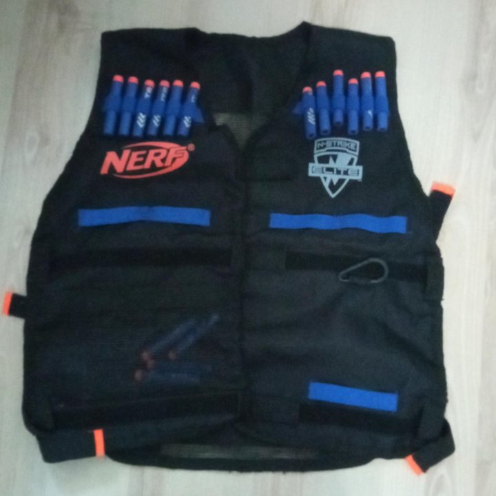 Жилет Nerf n-strike Elite + 16 пуль