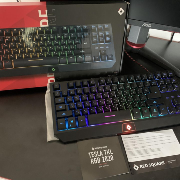 Игровая клавиатура Red Square Tesla TKL RGB 2020