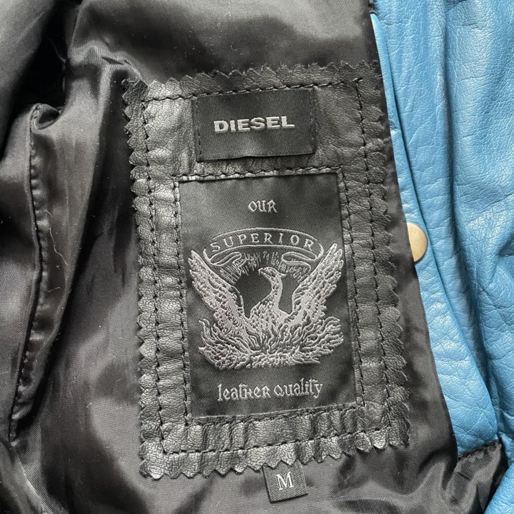 Кожаная куртка Diesel мужская