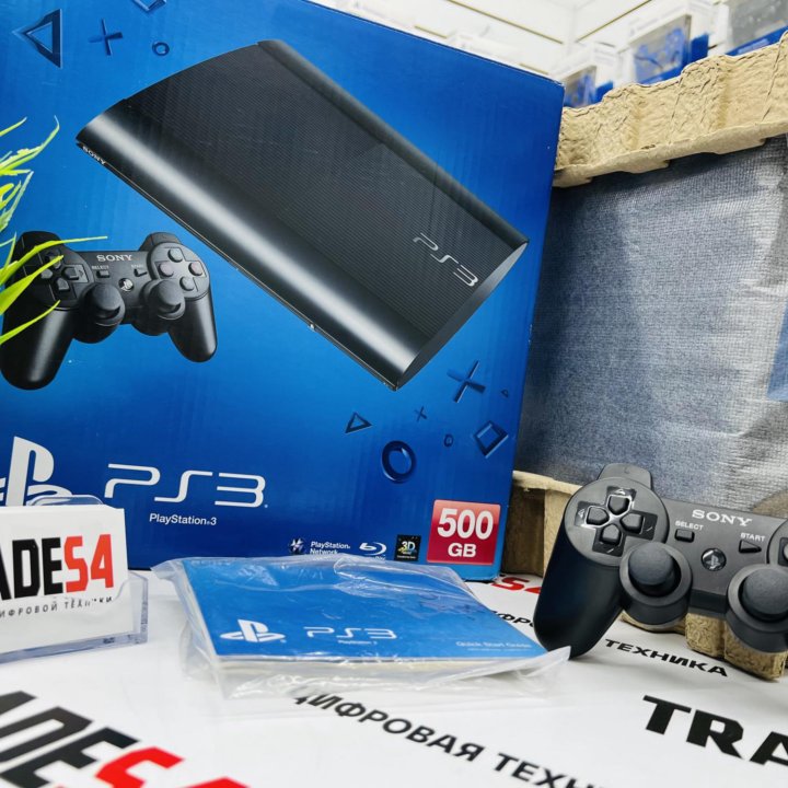 PS3 Super Slim 500Gb - Лицензия