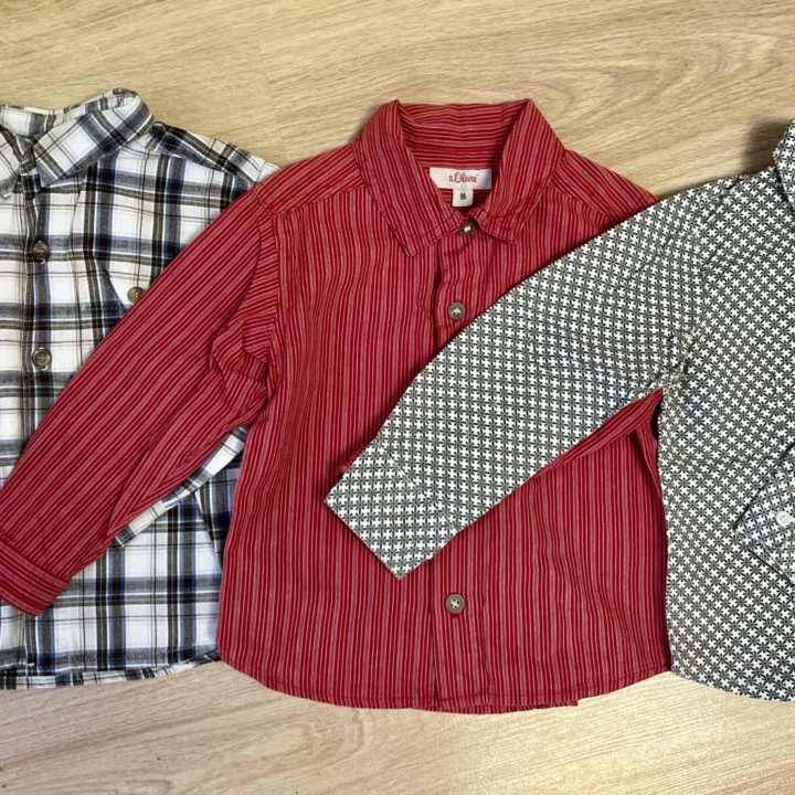 Полукомбинезоны и рубашки для мальчика 86-92