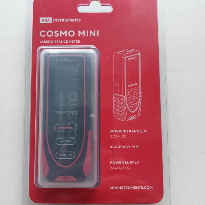 Новый Лазерный дальномер Ada Cosmo MINI