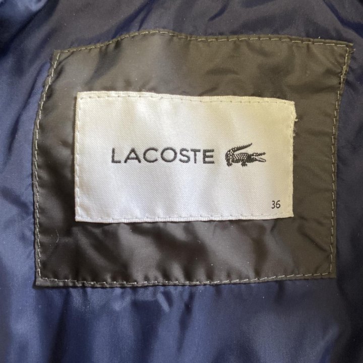 Пальто Lacoste