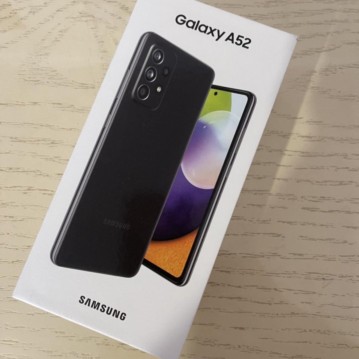 Samsung A52 новый