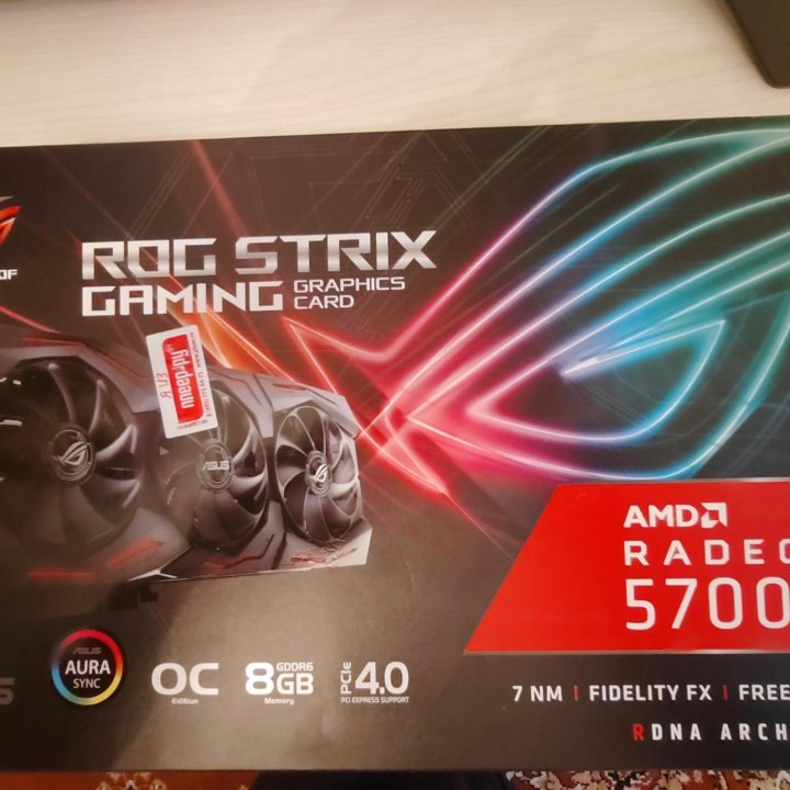 Asus Radeon RX 5700 XT arog Strix