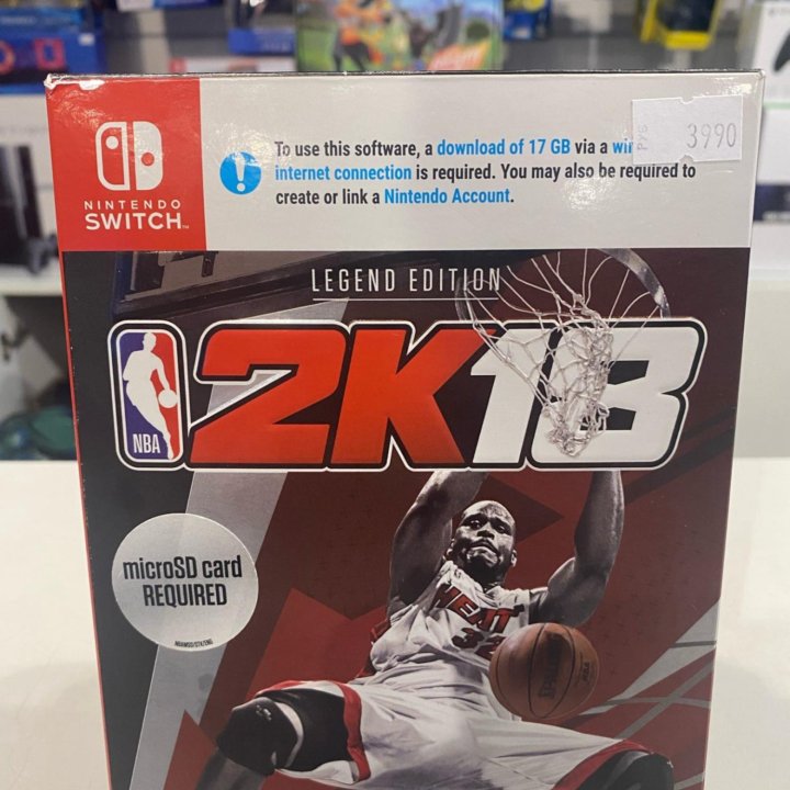 NBA 2K18 Steelbook - игры Switch -