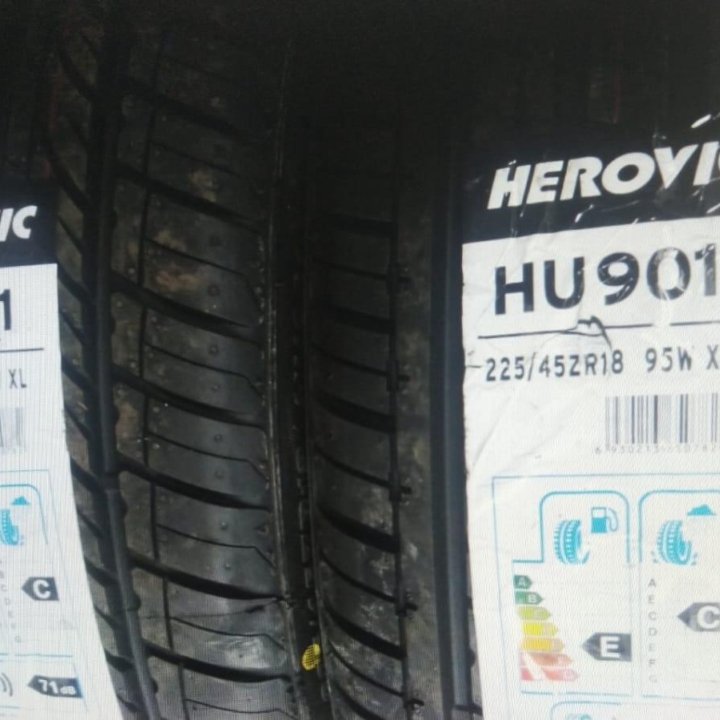 Лето R18/225/45 Herovic HU901,2шт, Новые