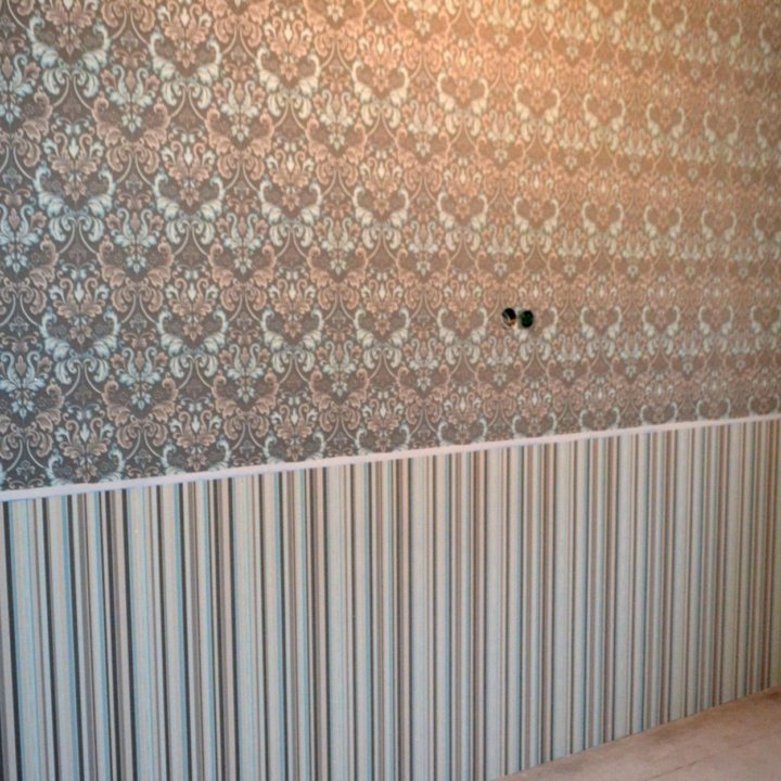 Поклейка обоев