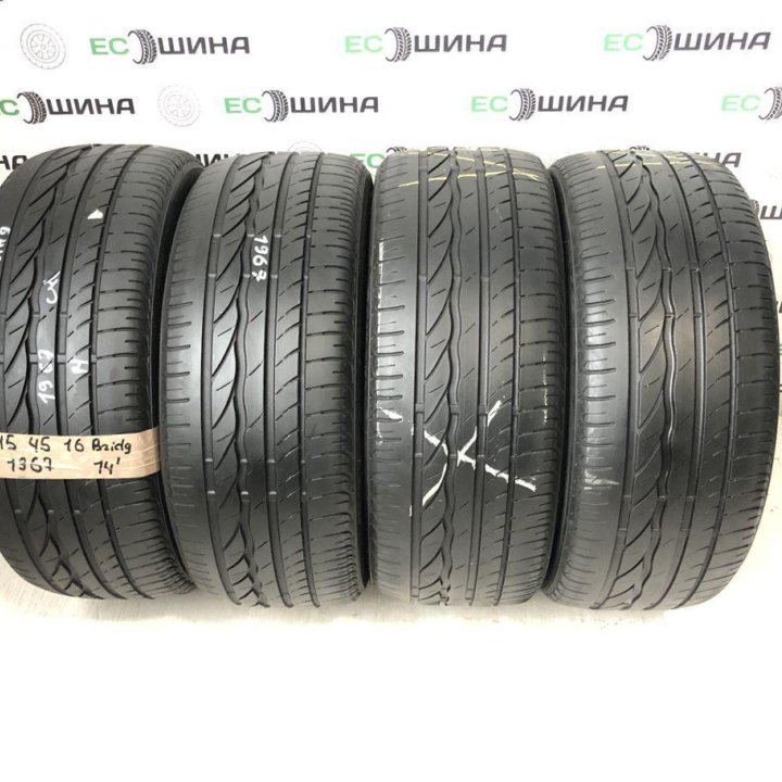 Bridgestone Turanza ER300 215/45 R16 86H, 4 шт