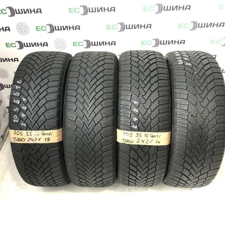 Continental 205/55 R16 91H, 4 шт