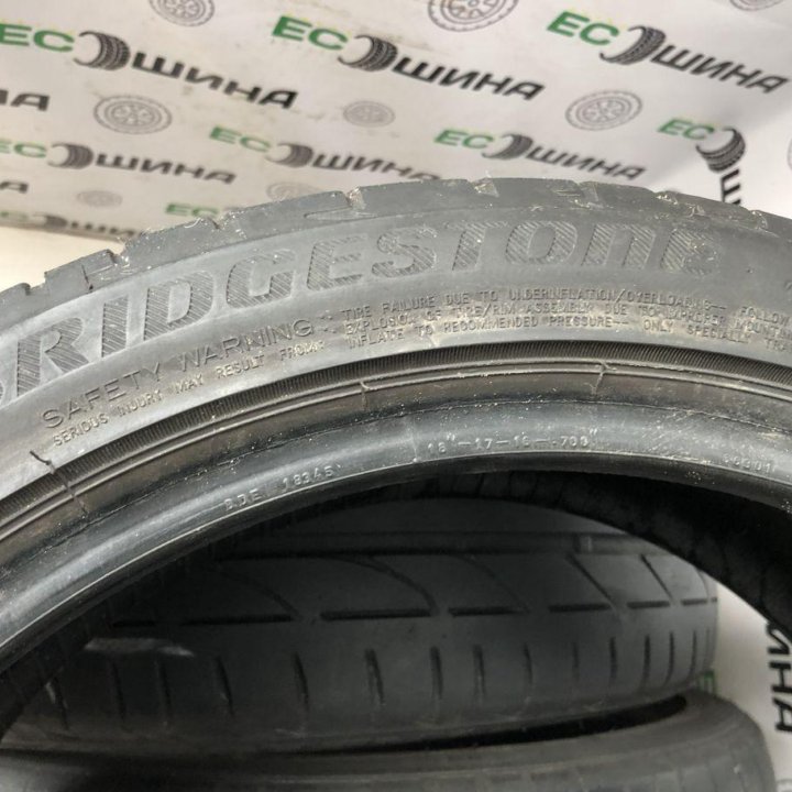 Bridgestone 225/40 R18, 4 шт