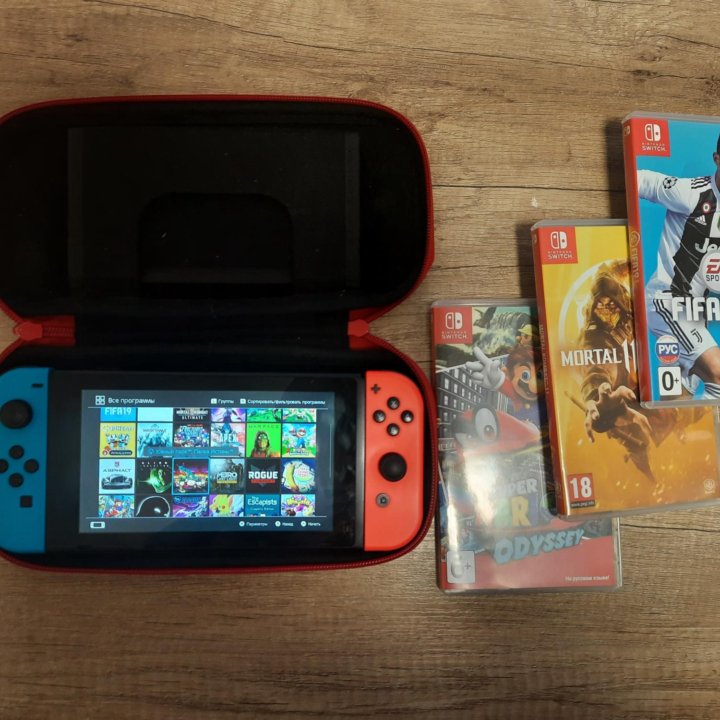 Nintendo switch с играми