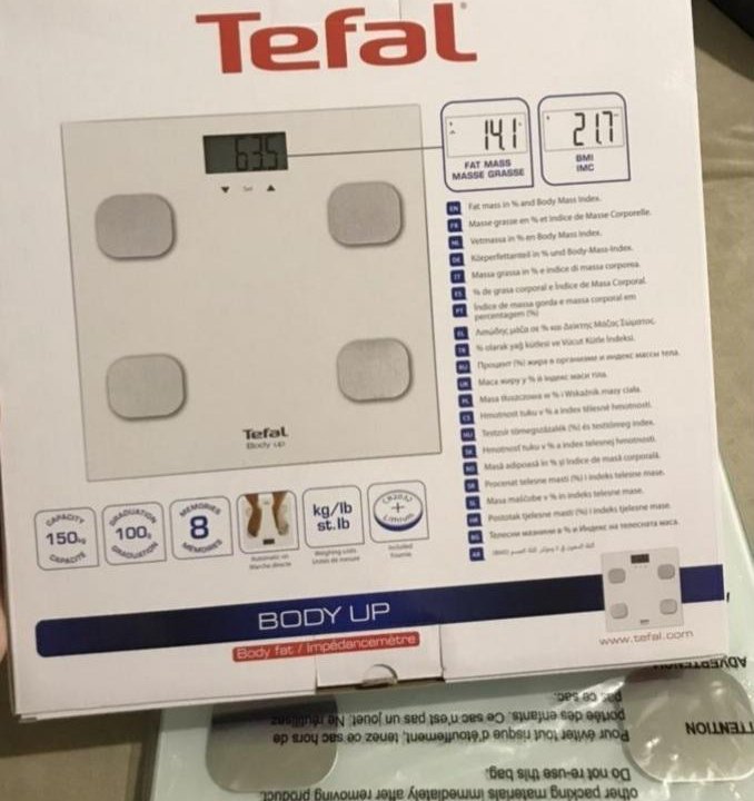 Весы напольные Tefal Body Up новые