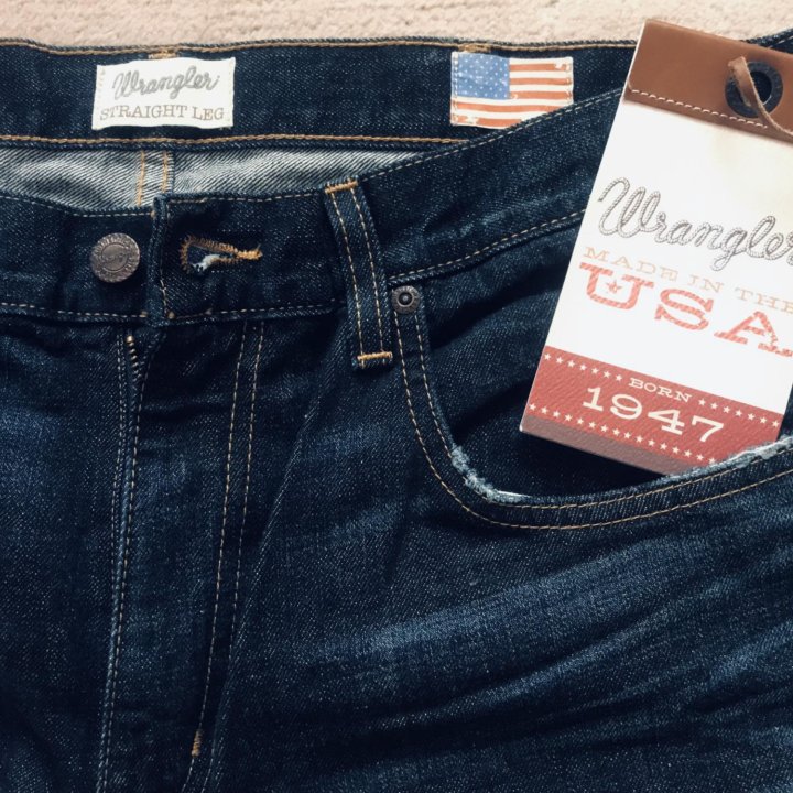 Оригинал Wrangler W34 L34,made in USA