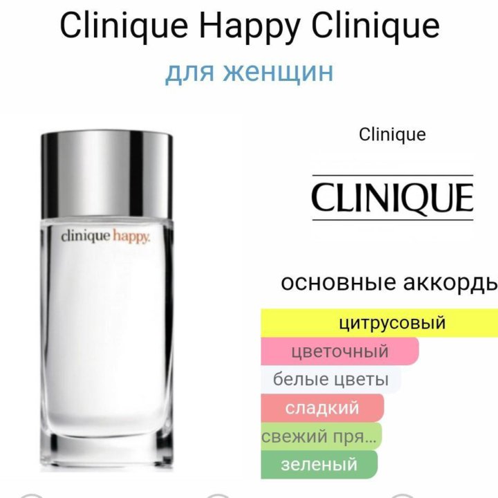 Clinique Happy женская парфюмерная вода 4 мл