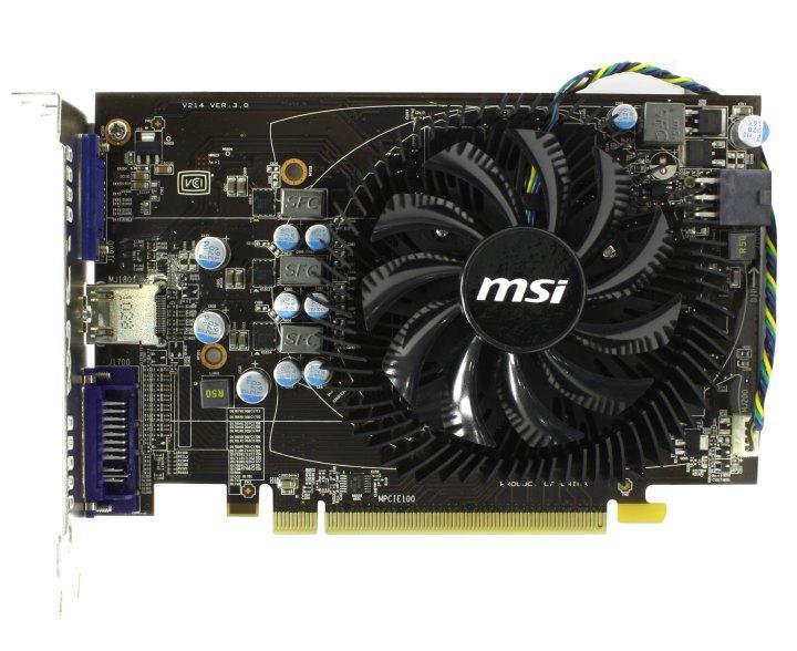 Видеокарта от MSI Radeon HD6770 1GB